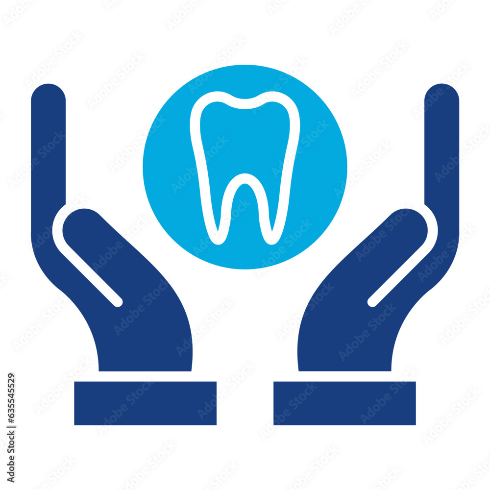 Obraz premium Oral Health Icon