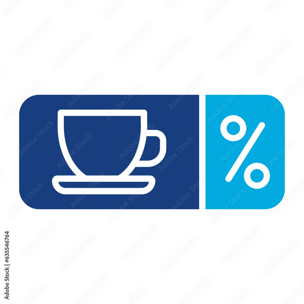 Coffee Card Icon Coffee Card Icon