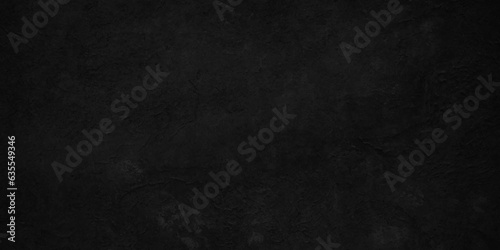 Modern dark black backdrop concrete wall, blackboard and clarkboard texture. dark concrete floor or old grunge background. black concrete wall , grunge stone texture bakground.