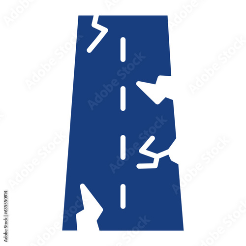 Road Crack Icon