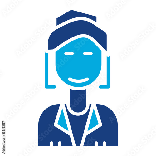 Flight Attendant Icon