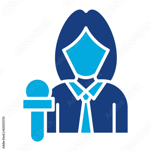 News Anchor Icon