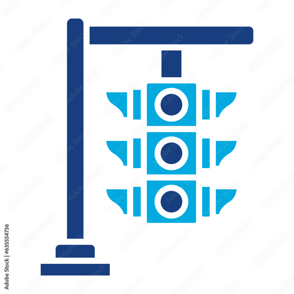 Obraz premium Traffic Light Icon