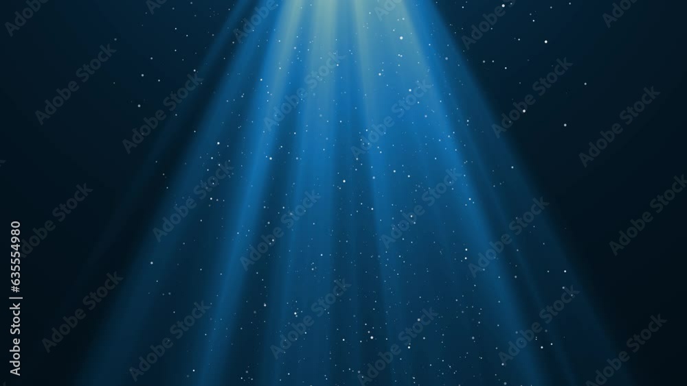 Blue awards dust glitter particles moving. Flash Stars Light. background rising 4K shiny starry. event, festival, music, show, party, Award, fashion. Glittering Particles Bokeh. New year Christmas