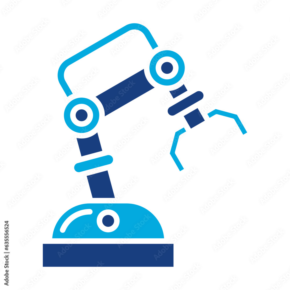 Robotic Arm Icon Robotic Arm Icon