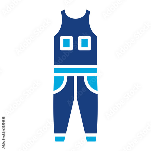 Coverall Clothes Icon
