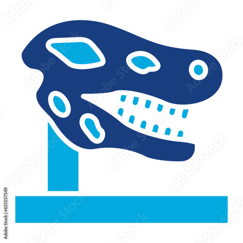 Dinosaur Fossil Icon