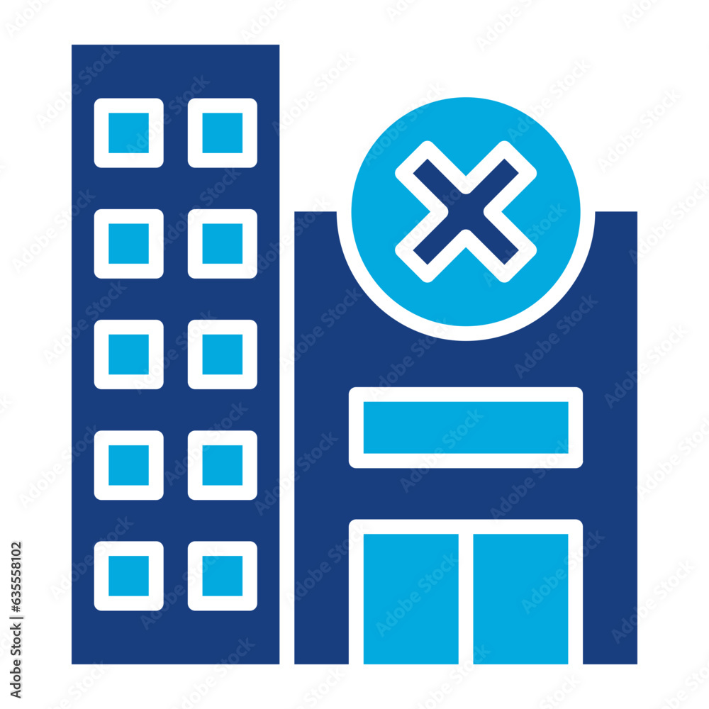 Fototapeta premium Booking Cancel Icon