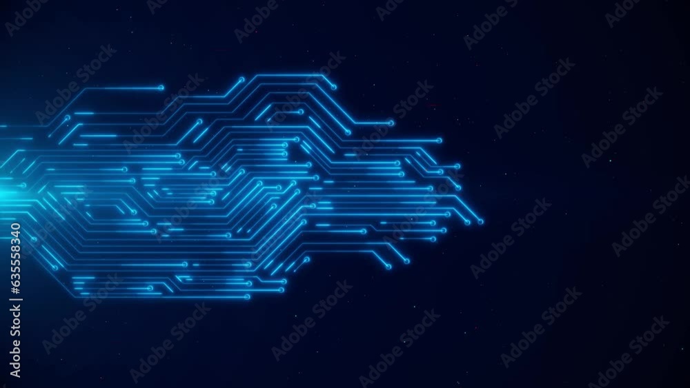 Circuit board background. innovation CPU microchip, conductor circuit components. Computer motherboard, digital cyber technology tech, future data, internet network, Ai big data, wifi connection