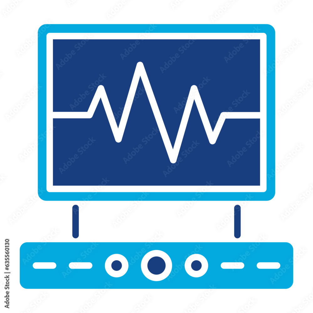 Electrocardiogram Icon Electrocardiogram Icon