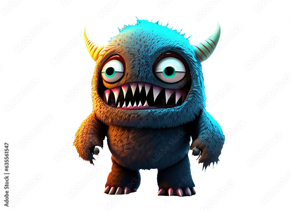 3d animal monster