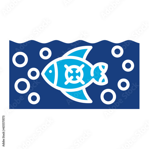Underwater Target Shooting Icon