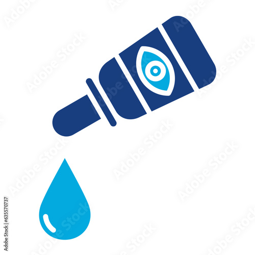 Medical Eye Drops Icon