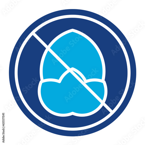 Nut Free Food Icon