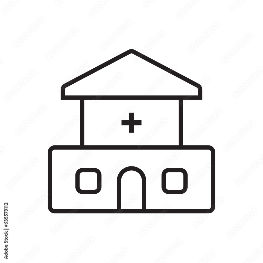 hospital icon - medical icon hospital icon - medical icon