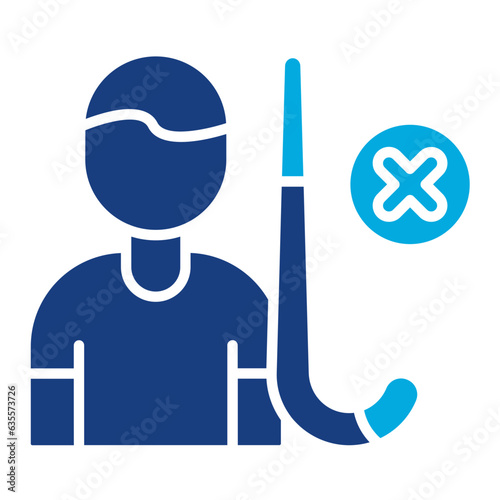 Sticker High Sticking Icon