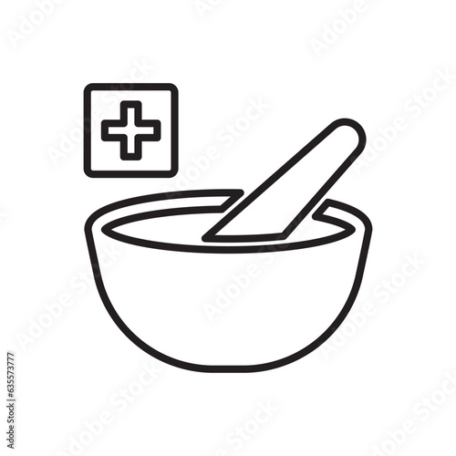 mortar pestle icon