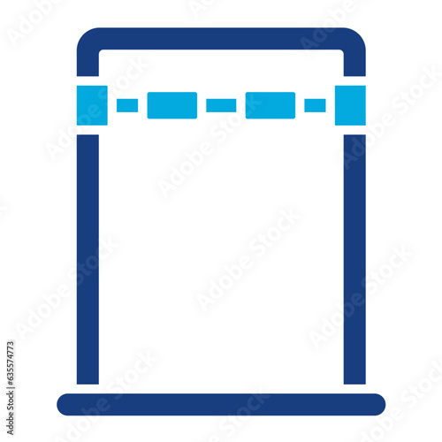 Door Pullup Bar Icon