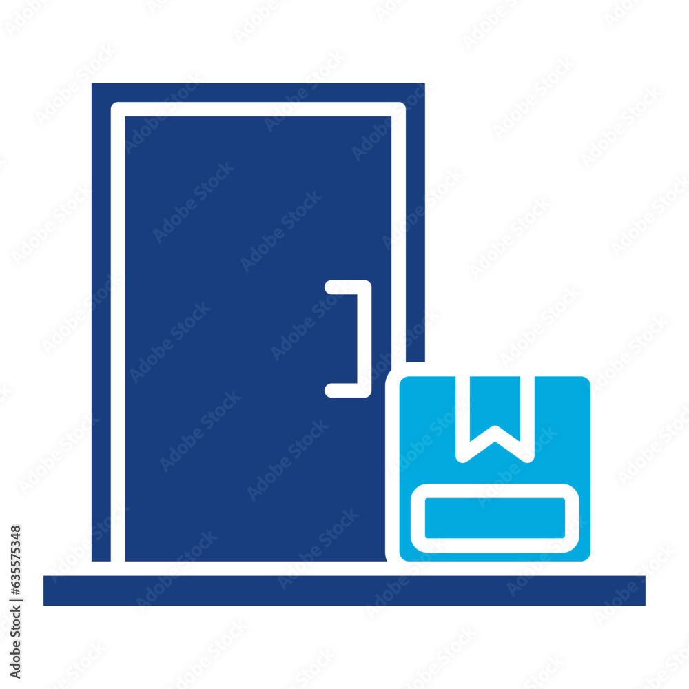 Delivery On Doorstep Icon Delivery On Doorstep Icon
