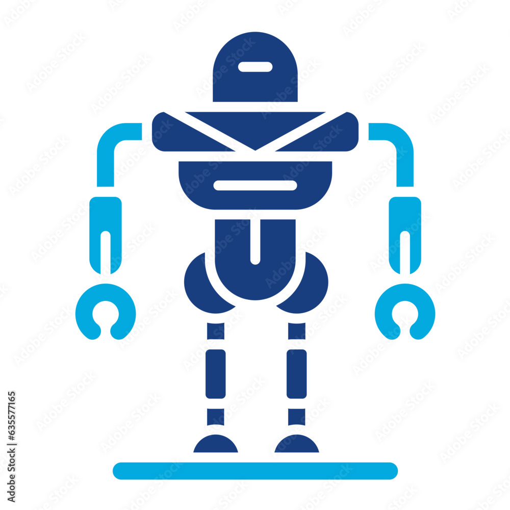 Powered Exoskeleton Icon Powered Exoskeleton Icon