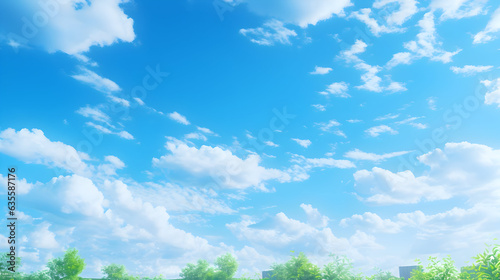 青空と緑