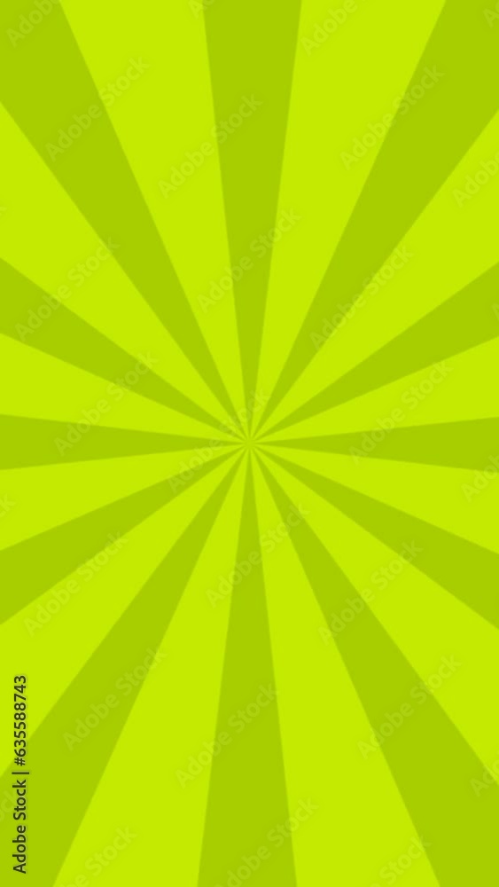 light green background with rays rotate animation vertical footage video clip light green background with rays rotate animation vertical footage video clip