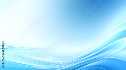 an abstract blue background with waves and Blue Vector wallpaper in the style of light sky-blue and light white