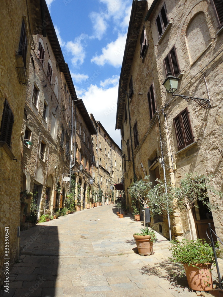 Street of Volterra, Tuscany