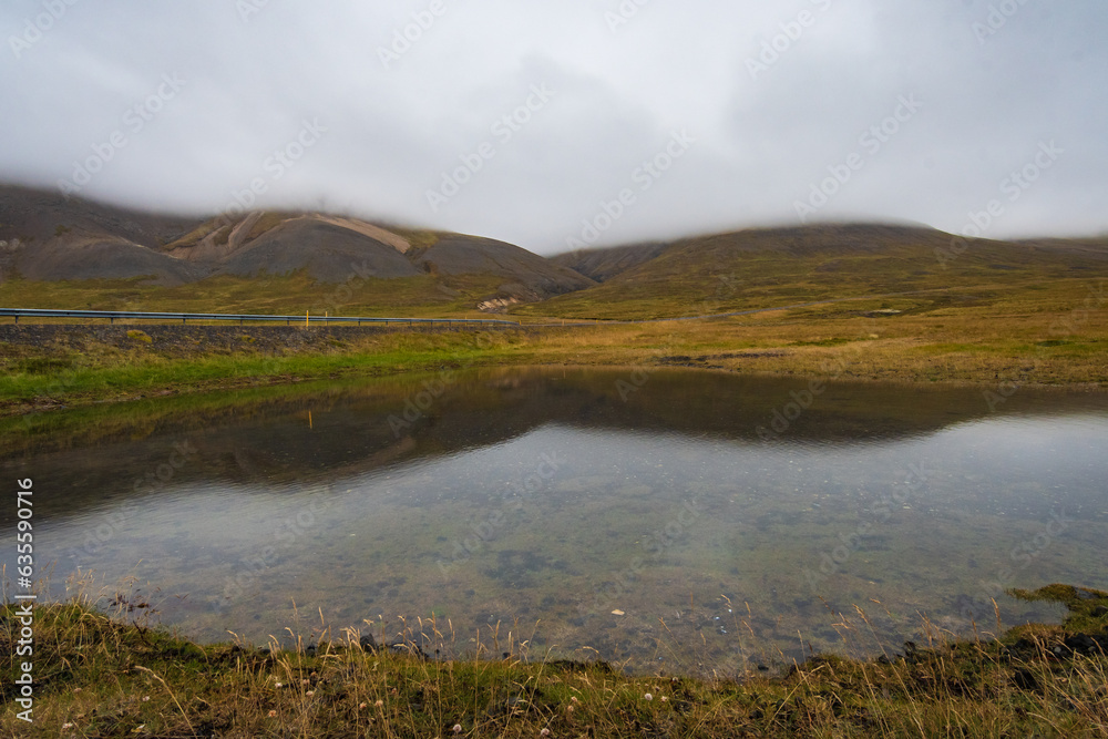 Landscape of  the Snaefellsnes Peninsula (Iceland)