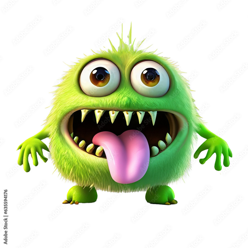 Fototapeta premium 3d animal monster