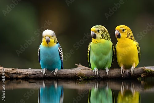 blue and yellow macaw © Zohair