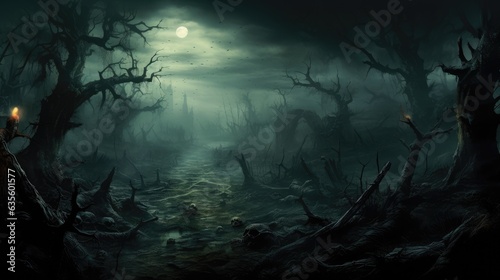Unusual frightening background. © Various Backgrounds