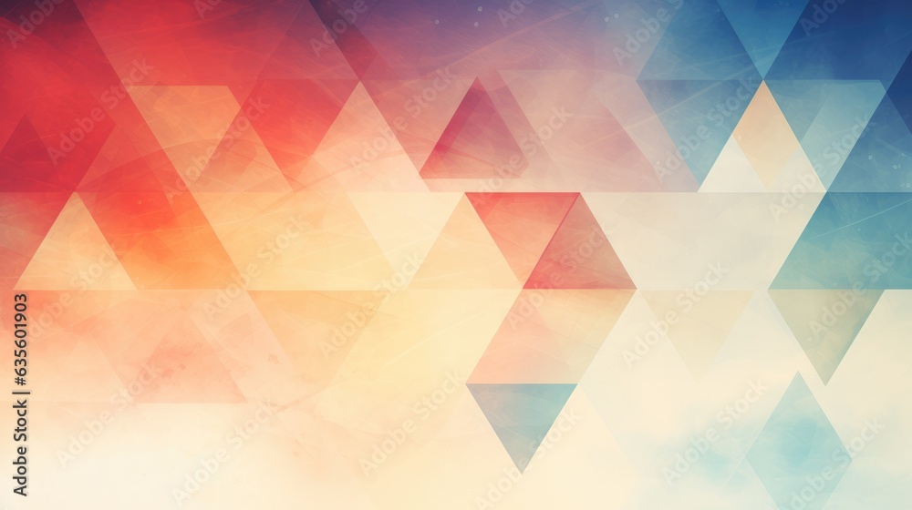 Obraz premium Modern background with triangles
