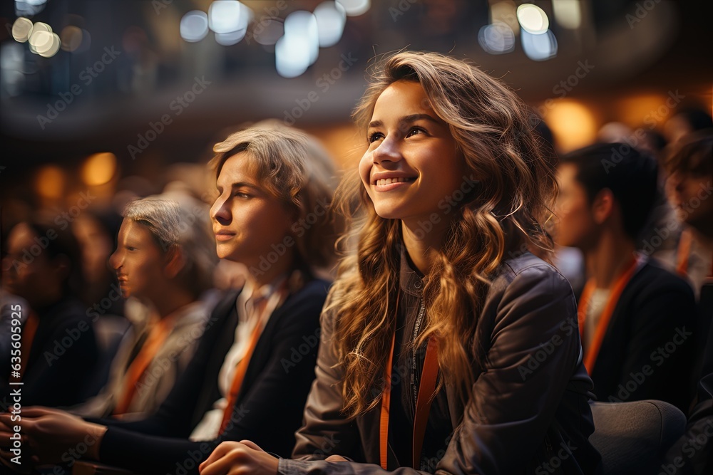 Students embrace the modernity of education as they immerse themselves in a captivating lecture within the striking surroundings of a modern amphitheatre