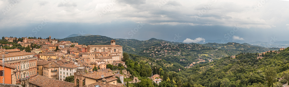 Perugia Blick nach Norden