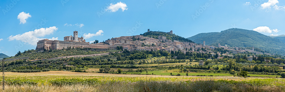 Obraz premium Assisi Panorama