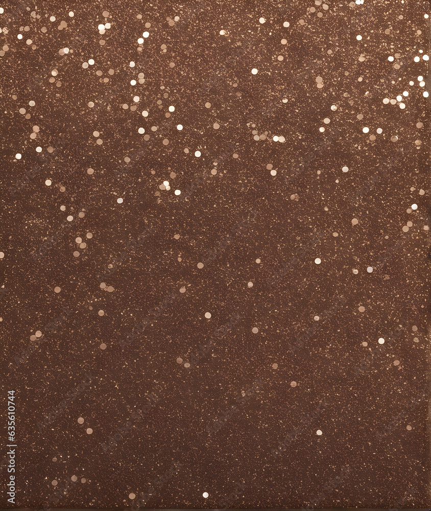 Brown glitter background texture, image for background, detail, professional and sophisticated