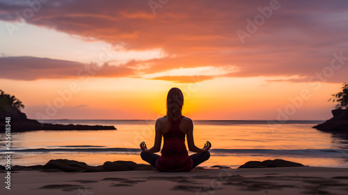 Tranquil Sunrise Yoga AI 