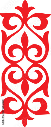Ornament ALKA-11., Kasahkstan, Central Asia, Steppe, ethnodesign, element, dekor, dekol, design, dekoration, vektor, nomads.