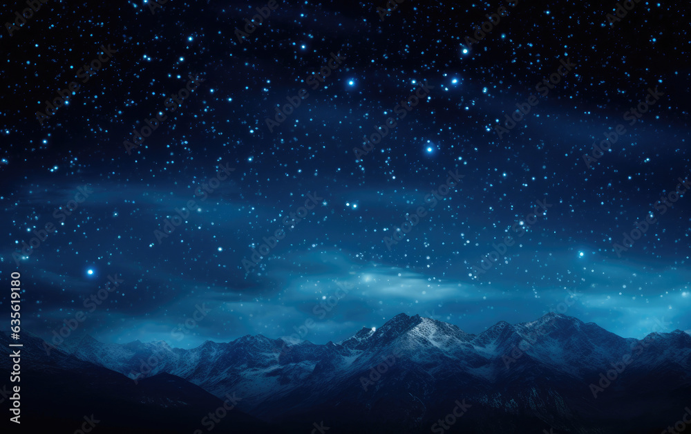 Celestial Symphony: Night Sky Constellations