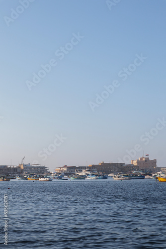 view of the port in alexandria © zidniy