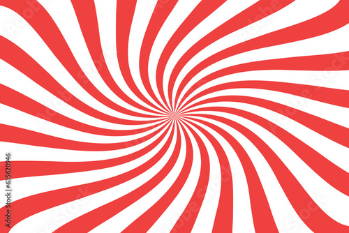 Vector abstract background red and white pop art cartoon starburst pattern pallete