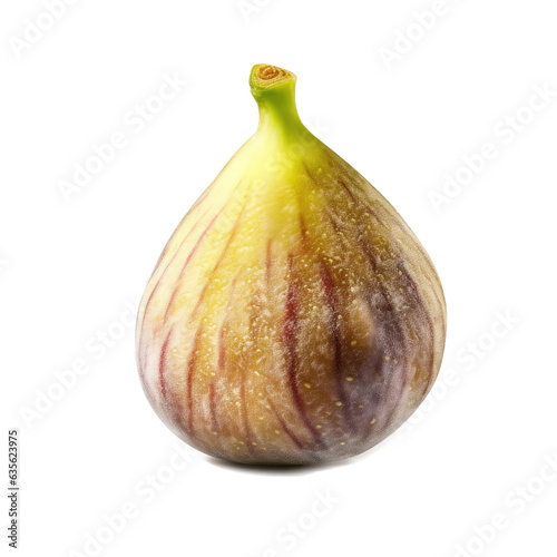 White fig , Isolated On Transparent, PNG