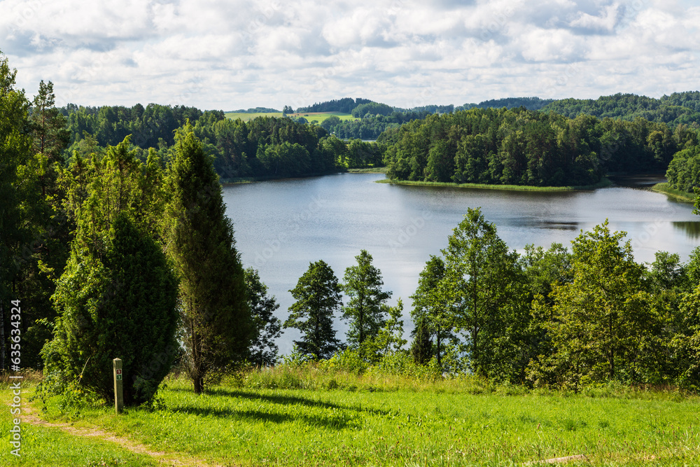 Lakes in Aukštaitija National Park, Lithuania Lakes in Aukštaitija National Park, Lithuania