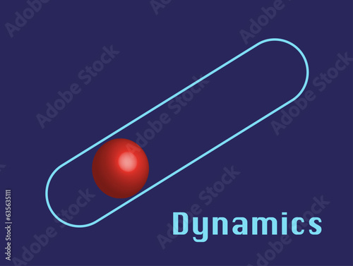 Dynamics, abstract Illustration