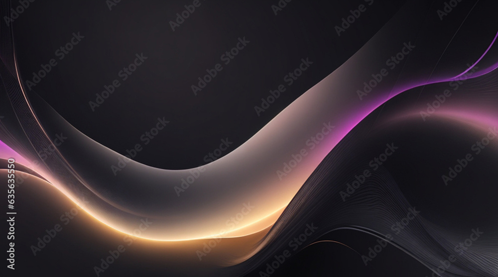 Fototapeta premium abstract background with waves