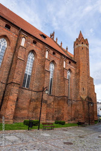 Obraz na płótnie Kwidzyn Castle, Zamek w Kwidzynie, Zakon krzyżacki, zakon niemiecki, Zakon Szpitala Najświętszej Marii Panny Domu Niemieckiego w Jerozolimie w salonie