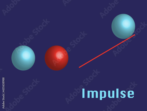 Impulse, abstract Illustration