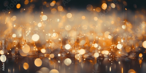 Abstract blurry cream color...