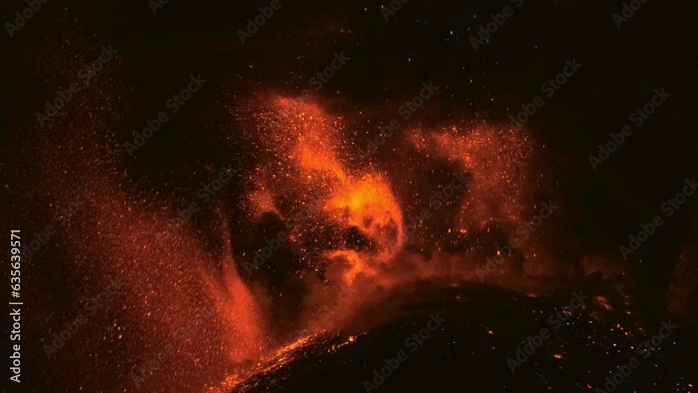 Etna in eruzione 14 agosto 2023